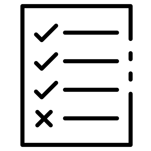 Paper white paper exam files and folder icon