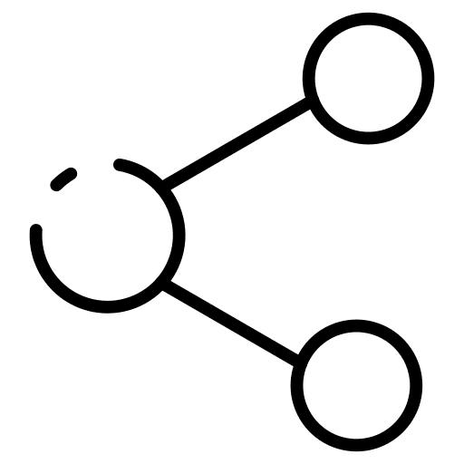 Share share network connection icon