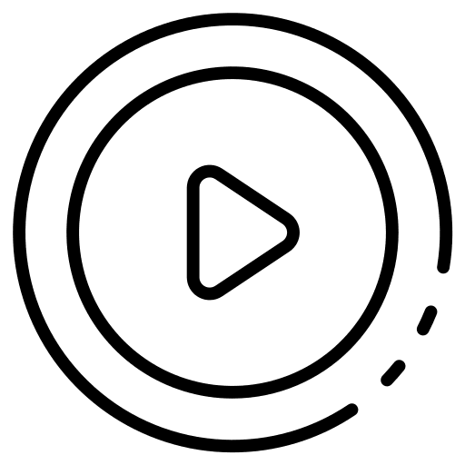 Play button video player play button ui icon