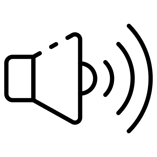 Sound volume audio sound icon