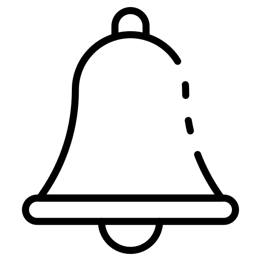Bell bell notification alert icon