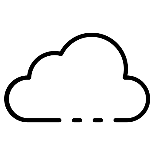 Cloud cloudy meteorology forecast icon