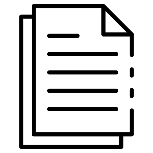 File document file paper icon