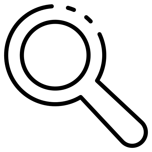 Search loupe zoom search icon