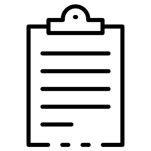 Clipboard paper file clipboard icon