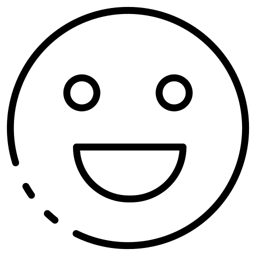 Smile emoticon smile face icon