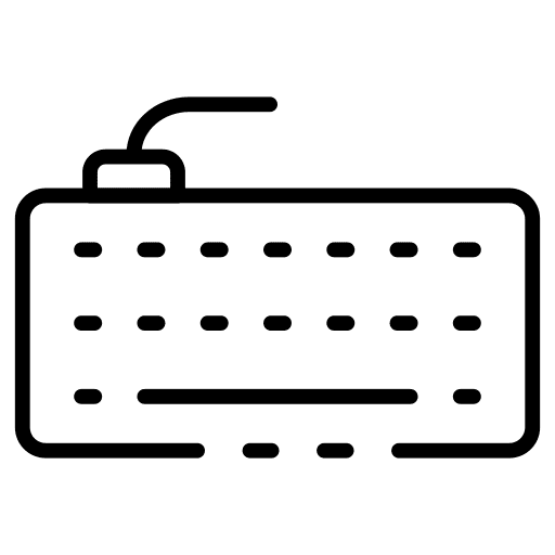 Keyboard keyboard hardware electronics icon