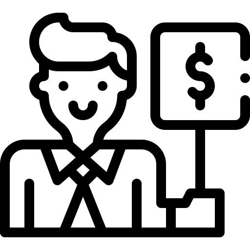 Auction auction auctioneer trade icon