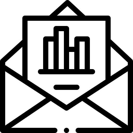 Email communications envelope multimedia icon