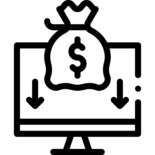 Investment budget account investment icon