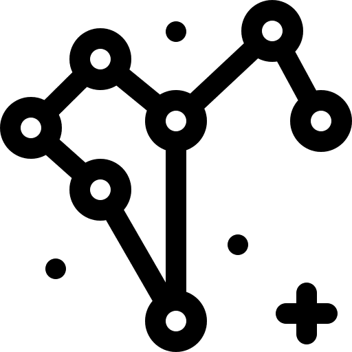 Phoenix sky astronomy constellation icon