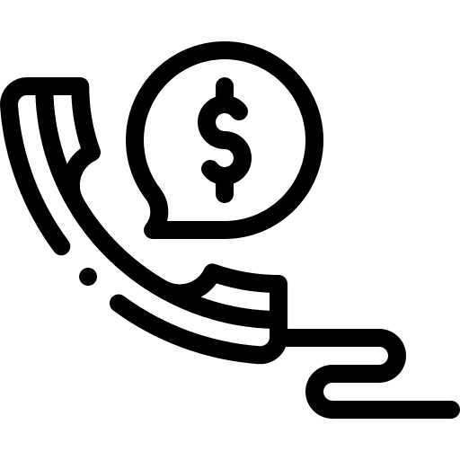 Phone call communications phone call speech bubble icon