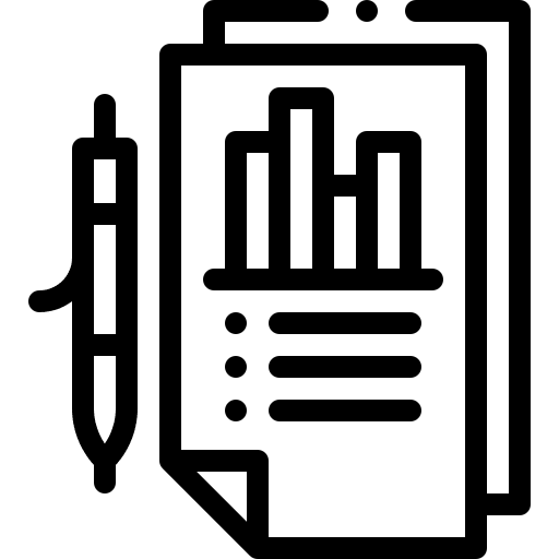 Report report clipboard business and finance icon