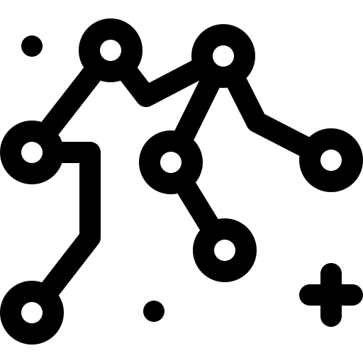 Aquarius star astronomy miscellaneous icon