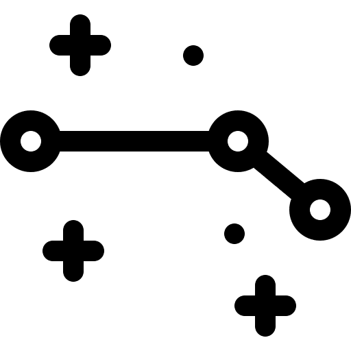 Aries constellation miscellaneous sky icon