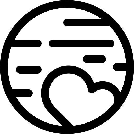 Pluto space miscellaneous science icon