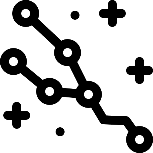 Taurus constellation miscellaneous universe icon