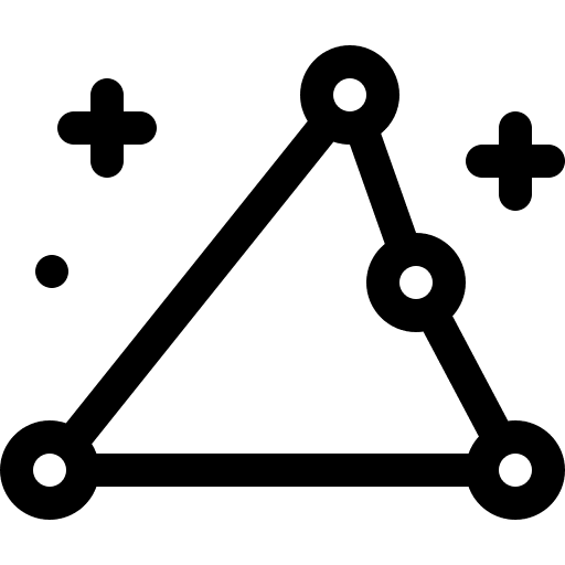 Triangulum australe science miscellaneous star icon