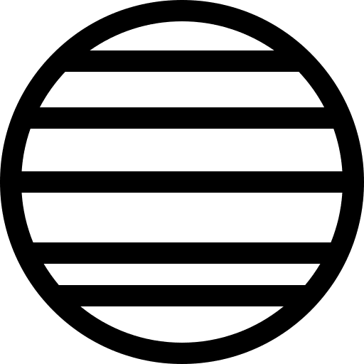 Uranus universe planet space icon