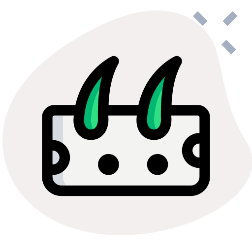 Skin healthcare and medical epidermis skin icon