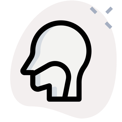 Throat virus medical fever icon