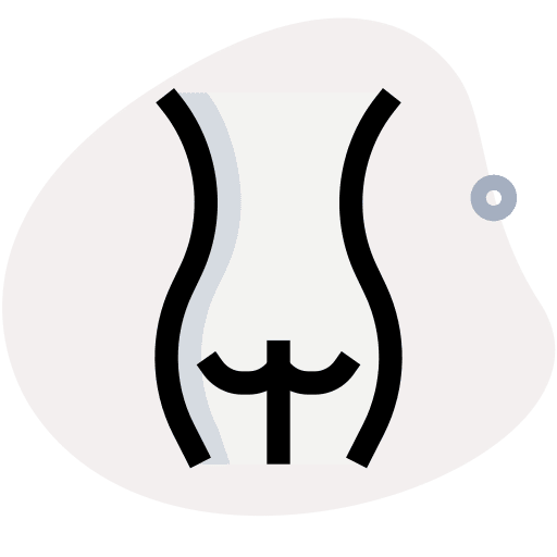 Buttocks buttocks butt anatomy icon
