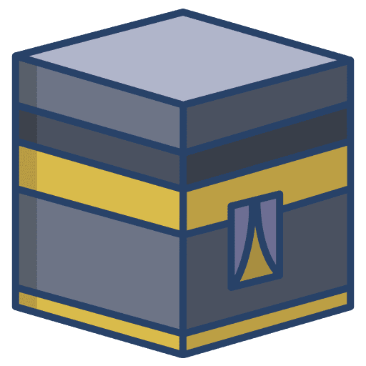 Kaaba ramadan architecture and city hajj icon