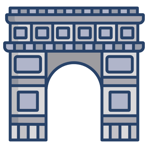 Arc de triomphe monuments landmark europe icon