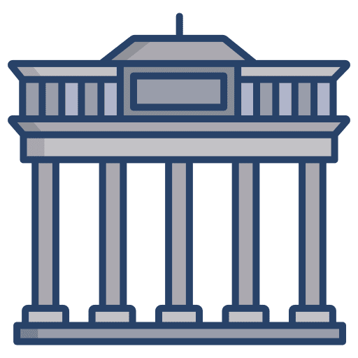 Brandenburg gate architecture and city brandenburg gate germany icon