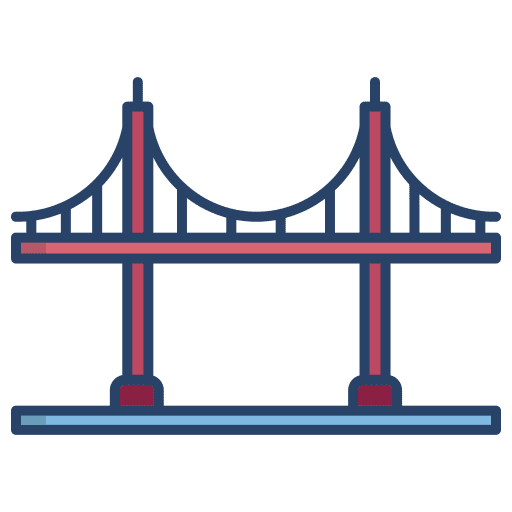 Golden gate monument golden gate san francisco icon