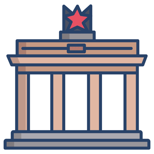 Black star black star monument architecture and city icon