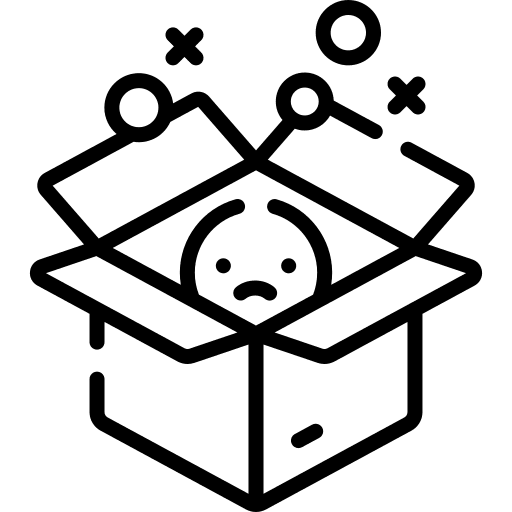 Box delivery packaging package icon