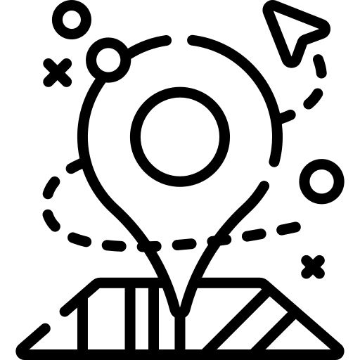 Location empty state location pin icon