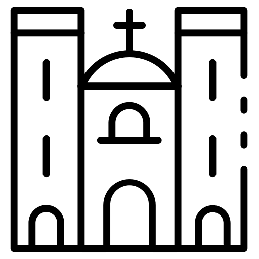 Church church building landmark icon