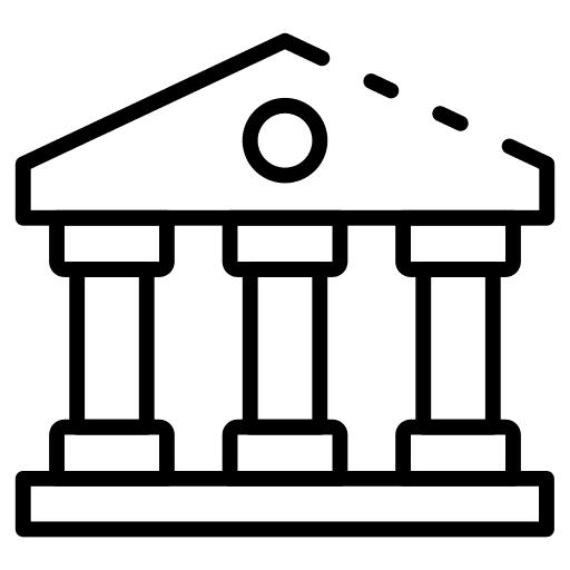 Museum buildings monuments museum icon