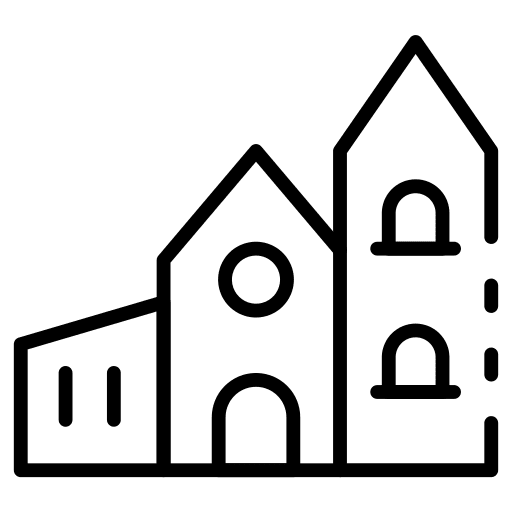 Building building house landmark icon