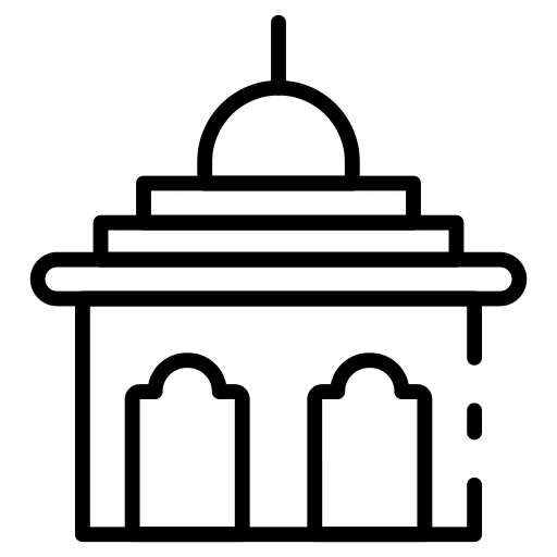 Mosque monument building mosque icon