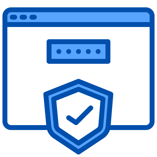 Firewall webpage seo and web ui icon