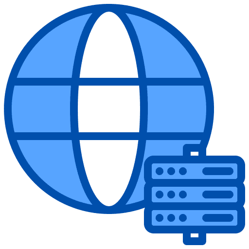 Internet internet multimedia web hosting icon