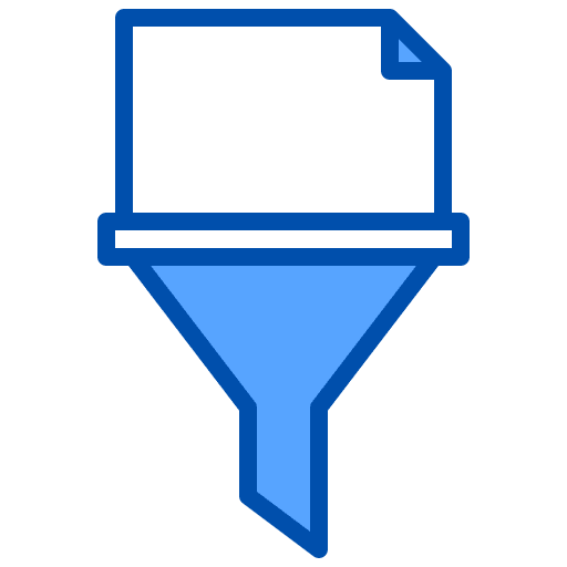 Filter filter files storage icon