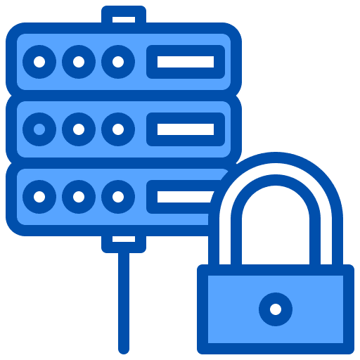 Lock gdpr storage server icon