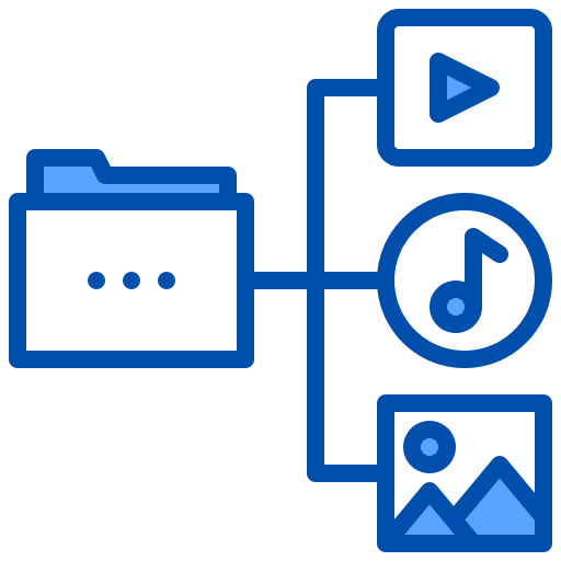 Media media web hosting hosting icon