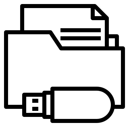 Folder office business file icon