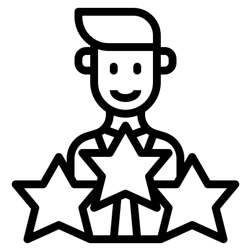 Man man star finance icon