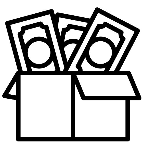 Money business and finance currency office icon