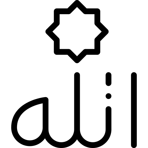 Allah muslim allah religion icon