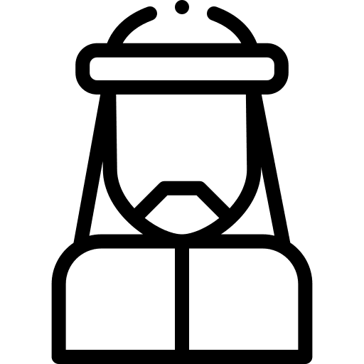 Arab man united arab emirates avatar icon