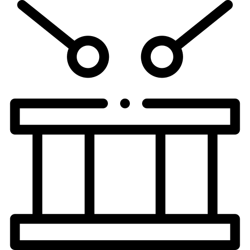 Bedug drum musical instrument percussion icon