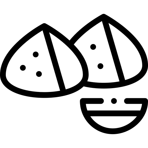 Samosa food and restaurant food gastronomy icon