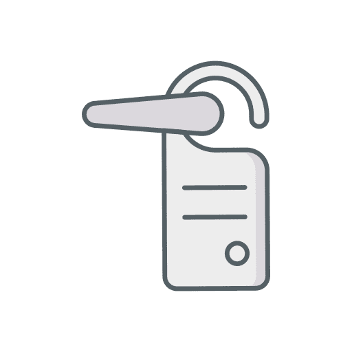 Room restaurant hotel room icon